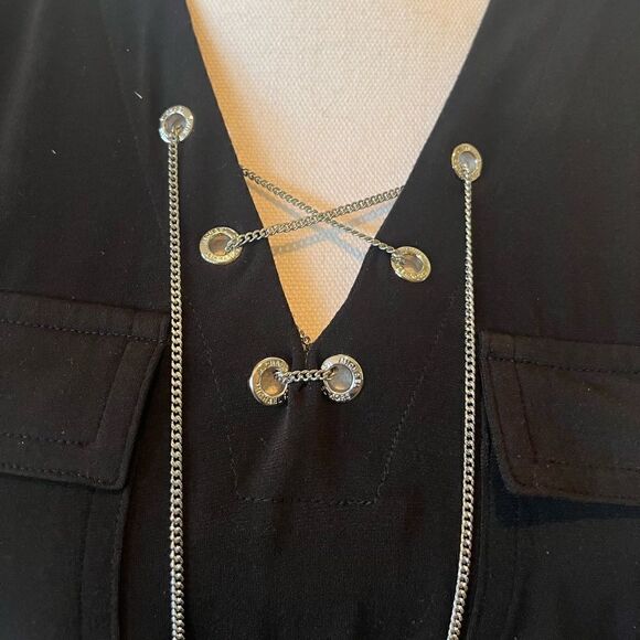 Michael Kors Chain Lace Shirt Dress - Picture 4 of 12